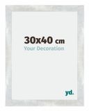 Your Decoration Cadre puzzle 30x40 cm Argent Brillant Vintage