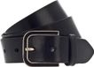 Vanzetti Leren Riem 35mm Leather Belt W85 Black Zwart