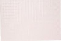 Kesper placemats/onderleggers - 12 stuks - lichtroze - 29 x 43 cm - kunststof - geweven