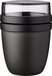 Mepal Ellipse Lunchpot - 500 ml + 200 ml - Nordic Black