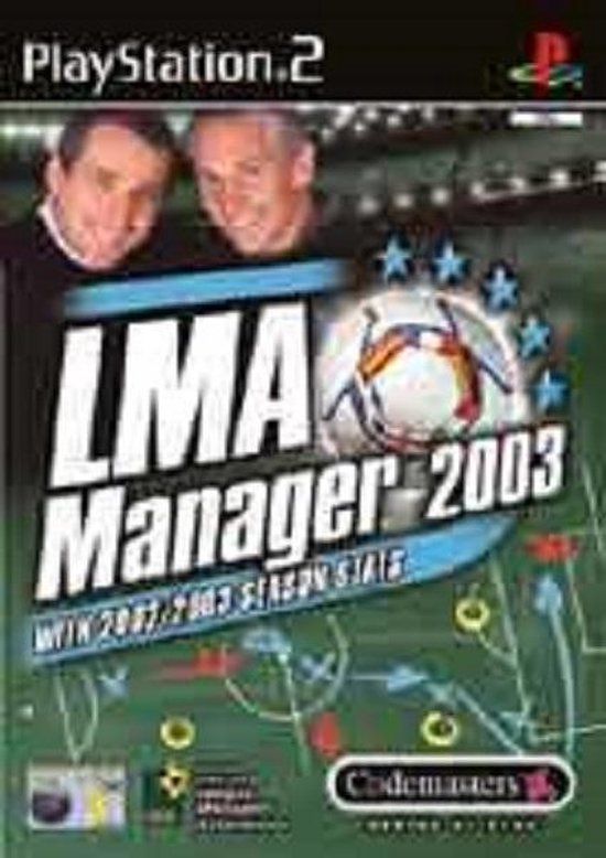 Merkloos LMA Manager 2003 - PlayStation 2