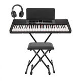 Gear4music K1+ 61-toets Keyboard met Toetsverlichting en Bluetooth