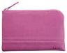 RHODIA 116542C - Etui met Ritssluiting in Imitatieleer - Fuchsia - Maat S (11 x 17 cm)