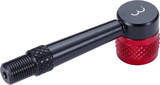 BBB Cycling Ventiel Adapter 90 Graden - Fietspomp Adapter Voor Moeilijk Bereikbare Plekken - Pompkop Presta Frans Ventiel - Opzetstuk AirPipe BFP-94