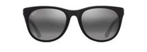 Maui Jim Koaniani Af Mj0694sa Lunettes de soleil unisexe noir carrées gris 55mm polarisées