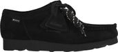 CLARKS Wallabee GTX lage sneakers heren zwart leer waterdicht