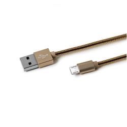 Celly USB Micro-USB Kabel - Goud - USB 2.0 - 1 m