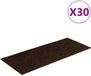 vidaXL - Trapmatten - zelfklevend - 30 stuks - 60x25 cm - bruin - rechthoekig