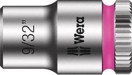 Wera 8790 HMA Zyklop Hand- en Machinedop met 1/4" Aandrijving, 9/32 duim