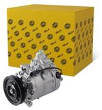 HELLA 8FK 366 200-511 7SEU16C - Système de climatisation, compresseur, PAG 46, R134a, adapté pour AUDI A4 Avant (8E5, B6) et A4 Limousine (8E2, B6)