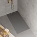 RIHO Douchebak RIHO NUVIA Purite 160x80x3 cm mat stone grey