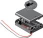 Goobay Batterijhouder voor 3 AA-batterijen - waterafstotend - kabel met open einde