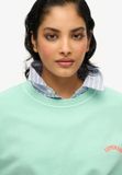 Superdry Essential Logo sweatshirt met ronde hals en relaxte pasvorm - Dames - Truien