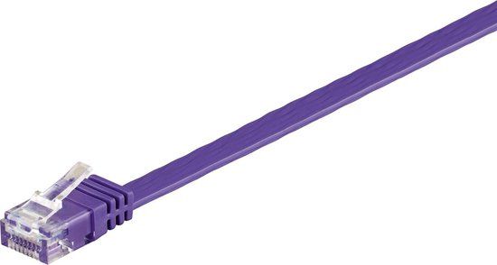 Goobay CAT6 Netwerkkabel - RJ45 - Paars - 2 m
