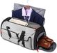 Ibenzoa® Sac de voyage multifonctionnel portable avec compartiments divers pour hommes