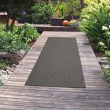 Tapis sisal moderne, anthracite, 80 x 150 cm