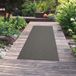 Tapis sisal moderne, anthracite, 80 x 150 cm