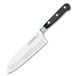 3 Claveles Gesmeed Santoku-mes van roestvrij staal, 17 cm, ergonomische POM-handgreep
