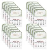 Mini Stick-on Calendar - 20 pieces for Car and Home