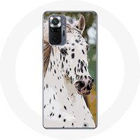 Maniacase Hoesje voor Xiaomi Redmi Note 10 Pro Appaloosa Wit Paard