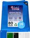 Perfect Cover® Essential Afdekzeil – 2 × 3 m – Blauw – 80 g/m²
