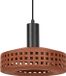 OSRAM Decor decoratieve hanglamp van klei met gatenpatroon, 260 mm, met E27 fitting, IP20, bruin