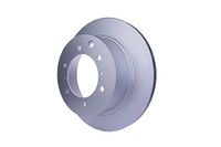 HELLA 8DD 355 118-141 Remschijf - 54467PRO - Gecoat
