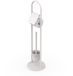 Merkloos Relaxdays Toiletbutler - 79 cm - met toiletborstel - RVS - Wit