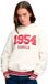 Superdry Hoodie en satin pour femme crème M