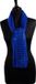 Merkloos Pailletten sjaal - Blauw - Glitter - Carnaval - Unisex - Polyester - 45 cm