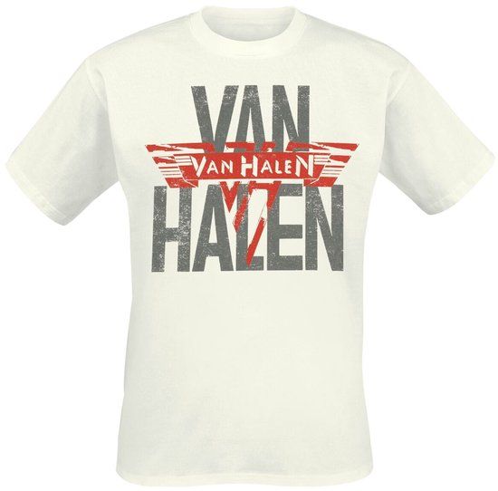 Van Halen Los Tour Heren T-shirt - wit - L