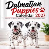 Dalmatian Puppies Calendar 2027