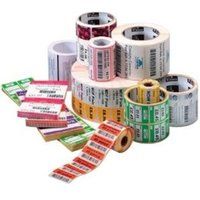 Zebra Technologies Zebra Z-Select 2000D - Permanente kleeflaag - gecoat aan bovenkant - geperforeerd - felwit - 57 x 102 mm 8400 etiket(ten) (12 rol(len) x 700) etiketten