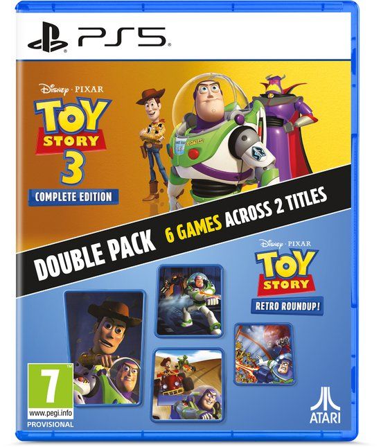 Mindscape Toy Story Retro Round Up! + Toy Story 3 Complete Edition - PS5