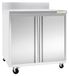 GOLDINOX meuble bas inox, 800x700 mm, équipé de roulettes, qualité PREMIUM