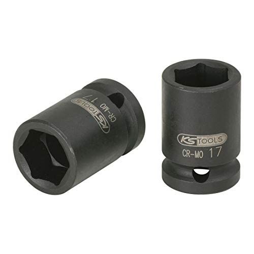 KS Tools 515.0040 - 1/2" Dopsleutel - Zeskant - Kracht Kort - 3/8"