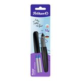 Pelikan 947093 Roller Twist R457 Black + 2 patronen, blister