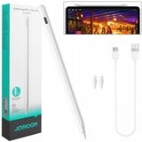 JOYROOM Stylet actif pour iPad avec USB-C, Blanc