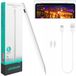 JOYROOM Stylet actif pour iPad avec USB-C, Blanc
