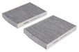 PURRO PUR-PC3046C-2 Filtre d'habitacle Filtre à charbon actif