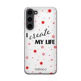 ERT GROUP mobiel telefoonhoesje voor Samsung S23 PLUS origineel en officieel erkend Babaco patroon Positive vibes 006