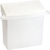 Rubbermaid FG614000WHT Vuilnisbak Rechthoek Kunststof Wit