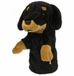 Bagboy Daphne Headcover Driver Dachshund Zwart Bruin Dachs Polyester