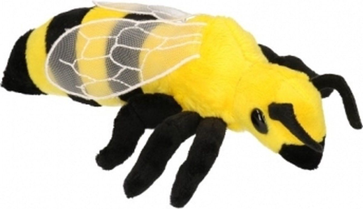 Cornelissen Pluche Wasp Plush Toy - 20 cm - Multi-color