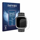 Savvies 3 Stuks Screenprotector - Geschikt voor YYKY Smartwatch 1.72" - Beschermfolie Glas Transparant