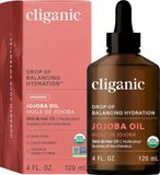 Cliganic Organic Jojoba Oil, 100% Pure 120ml