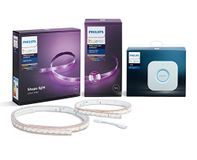 Philips Hue Lichtstrip met verlengstuk en brug, wit