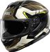 Shoei GT-Air 3 Hike TC-11 Wit Bruin Geel Casque intégral - Taille S - Casque