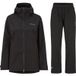 Didriksons Nordic regenpak, femme, noir