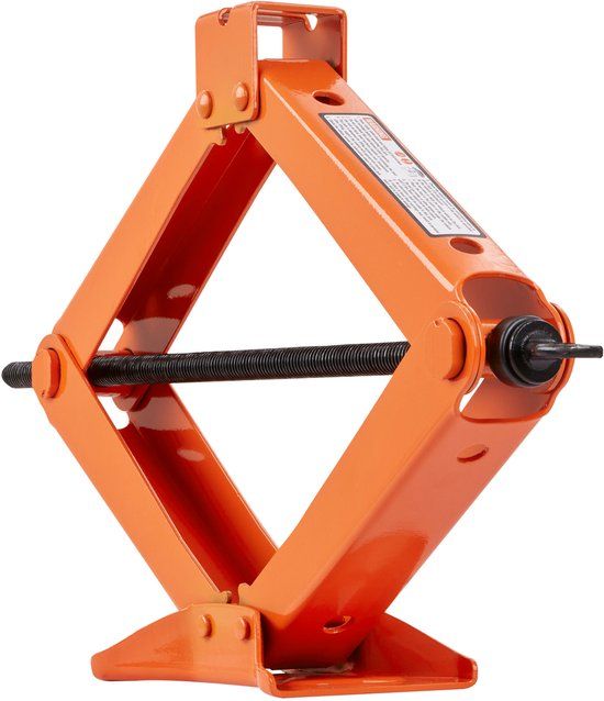 VEVOR Schaar Jack Handleiding Auto Schaar Jack 2.5t Auto Jack Met Slagmoersleutel Gereedschapskist Handslinger 95-435mm Lift Bereik Auto Jack voor Auto Suv Sedan Etc.